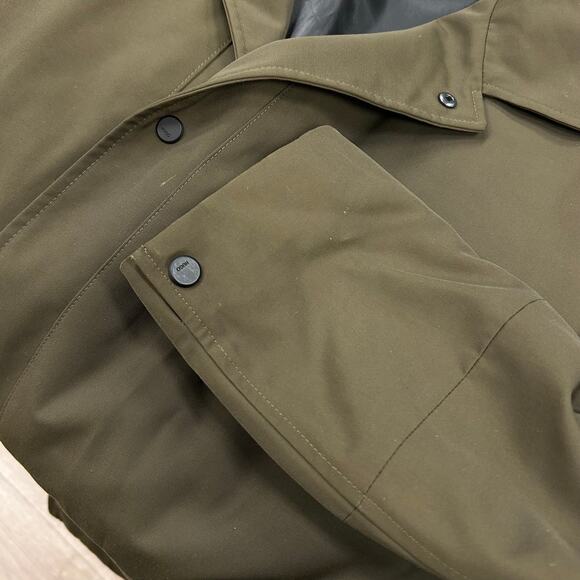 Hugo Boss Green Lonmg Trench Winter Jacket Coat size Xl B5 - Picture 4 of 9